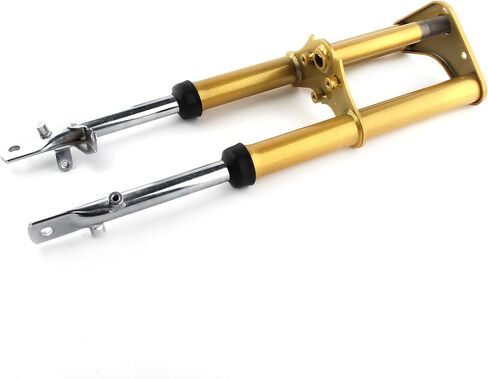CRF50 Forks, 510mm Front Fork Suspension Dirt Pit Bike Assembly Replacement for Honda CRF50 (Gold) in Saudi Arabia