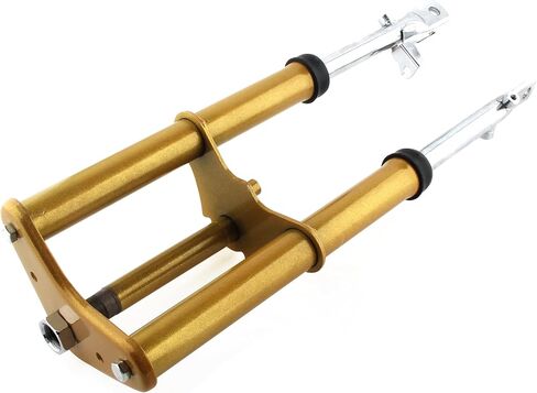 CRF50 Forks, 510mm Front Fork Suspension Dirt Pit Bike Assembly Replacement for Honda CRF50 (Gold) in Saudi Arabia