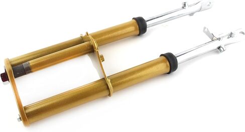 CRF50 Forks, 510mm Front Fork Suspension Dirt Pit Bike Assembly Replacement for Honda CRF50 (Gold) in Saudi Arabia