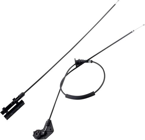 2 قطعة غطاء المحرك الإصدار كابل مجموعة صالح ل BMW X5 E53 2000 2001 2002 2003 2004 2005 2006 2007 استبدال #51238402615 51238408134 in Kuwait