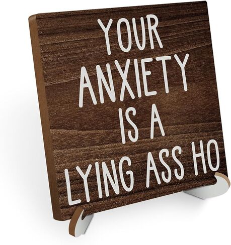 Funny Office Supplies Desk Decor Office Desk Accessories Excel Office Cubicle Decor Cute Humor Wood Sign Rustic Office Essentials for Women HR Boss Coworker Friend Home Team Work Table Shelf in Kuwait