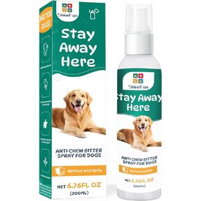 رذاذ التفاح المرير للكلاب - 200 مل من رذاذ رادع الكلب مع حمضيات وزيت الأوكالبتوس ، ومكافحة التدريب المضاد للمضغ لوقف المضغ وحماية الأثاث in Kuwait