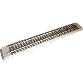 Ho Scale Model Train Track مع Roadbed - 1/87 ملحقات السكك الحديدية لتخطيطات DIY in Kuwait