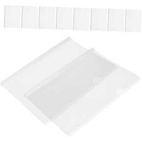 uonlytech 10pcs pressboard Report Cover تقرير شريط الانزلاق يغطي كتاب ربط مواد الربط in Kuwait