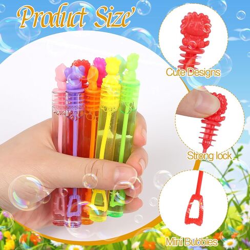 ccinee 40pcs mini aniaml bubble wands ، zoo zoo bubbles party favors bulk jungle bubble ysys for birthday safari party party school rewards candy bag stuff in Saudi Arabia