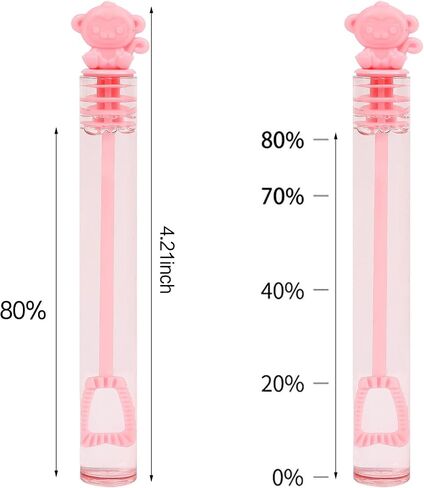ccinee 40pcs mini aniaml bubble wands ، zoo zoo bubbles party favors bulk jungle bubble ysys for birthday safari party party school rewards candy bag stuff in Saudi Arabia