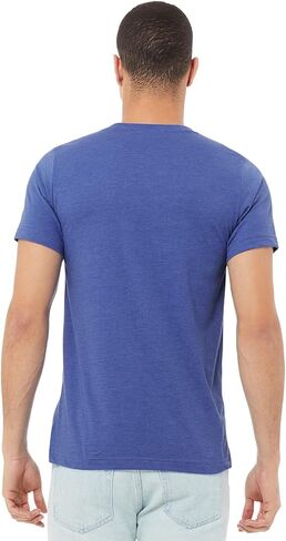 Bella Canvas 6 Pack Short Sleeve V-Neck Adult Unisex Jersey T-Shirt Heather Deep Teal in Saudi Arabia