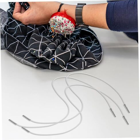 25pcs الحبال المرنة القابلة للتعديل لقناع DIY صنع ملابس إصلاح يدويًا مناسبة لتأمين العناصر وصياغة أنشطة السفر والخارجية in Kuwait