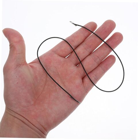 50pcs الحبل المرن عالي القوة مع أبازيم معدنية حبل امتداد متين لأقلدة أقنعة أقنعة DIY الحرف والاستخدام اليومي الأنيق والأنيق in Kuwait