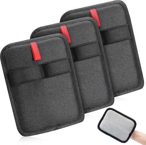 3 PCS Pet Hair Remover Gloves leptrostatic electrostatic cat dog remover glove pet removal tool for starture starture cartain in Kuwait