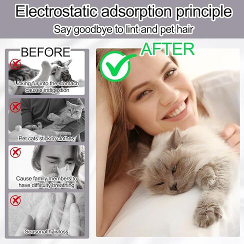 3 PCS Pet Hair Remover Gloves leptrostatic electrostatic cat dog remover glove pet removal tool for starture starture cartain in Kuwait
