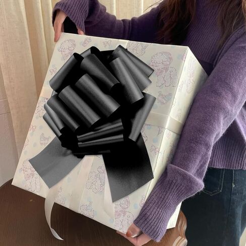 قوس وردي كبير ، 1 مساءً ، قوس هدية كبيرة للأجهزة الكبيرة ، والدراجات ، وزينة الطاولة ، وديكور أحداث الحفلات ، وعيد الميلاد ، وديكور عيد الميلاد (الوردي ، 12 بوصة) in Kuwait