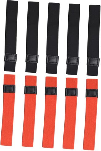 MAGICLULU 10pcs Double Layer Elastic Strap Adjustable Travel Lunchbox Band Fixing Strap for Picnic and Meal Prep in Saudi Arabia
