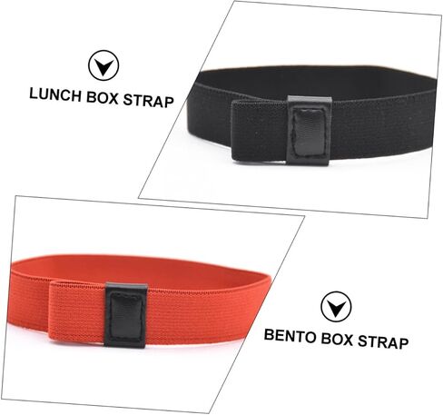 MAGICLULU 10pcs Double Layer Elastic Strap Adjustable Travel Lunchbox Band Fixing Strap for Picnic and Meal Prep in Saudi Arabia