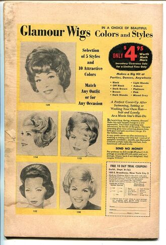 Millie The Model #134 1966-Marvel-Return of Scarlet-Fashion-Paper Dolls-G/VG in Saudi Arabia