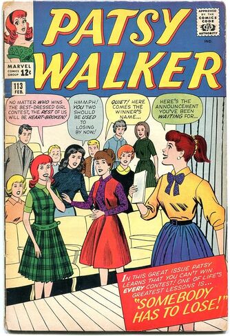 Patsy Walker #113 1964- Paper Dolls- Flashions- Marvel Silver Age VG in Saudi Arabia