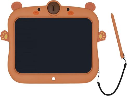 CAPYBARA LCD كتابة الكمبيوتر اللوحي للأطفال ، لوحة الرسم للتلوين 8.5 بوصة لوحة رسومات الشعار المبتكرة ، هدايا تعليمية هادئة لمدة 3 سنوات من العمر 3 سنوات in Saudi Arabia