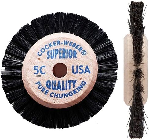 Wood Hub Rotary Wheel Bristle Brush #5C Jewelry Cleaning Deburring Polishing & Finishing in Saudi Arabia