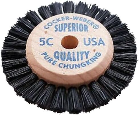 Wood Hub Rotary Wheel Bristle Brush #5C Jewelry Cleaning Deburring Polishing & Finishing in Saudi Arabia