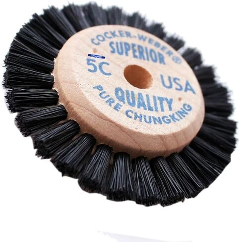 Wood Hub Rotary Wheel Bristle Brush #5C Jewelry Cleaning Deburring Polishing & Finishing in Saudi Arabia