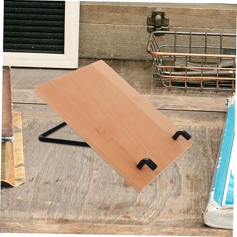 1Set Rustic Calendar Holder and Photo Display Rack Iron Table Calendar Bracket for Easy DIY Installation Versatile Use as Calendar Base Photo Display for Home Decor in Saudi Arabia