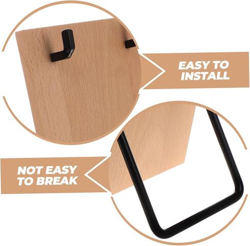 1Set Rustic Calendar Holder and Photo Display Rack Iron Table Calendar Bracket for Easy DIY Installation Versatile Use as Calendar Base Photo Display for Home Decor in Saudi Arabia