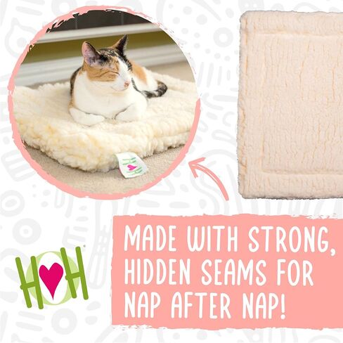 HuggleHounds Mat Cat & Dog Bed - Crate Pads for Dog Cages, Machine Washable Kennel Bed for Sleeping, Medium & Large Size Breeds - Extra Large, 30"x48". in Saudi Arabia