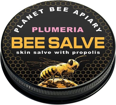 LAVENDER Hand Salve, Skin Care, Healing Balm, Dry Skin Salve with Beeswax and Propolis, Skin Repair, Moisturizer, All Natural, Planet Bee Apiary LAVENDER BEE SALVE 1 Ounce (Pack of 1) in Saudi Arabia