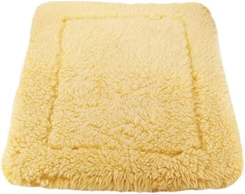 HuggleHounds Mat Cat & Dog Bed - Crate Pads for Dog Cages, Machine Washable Kennel Bed for Sleeping, Medium & Large Size Breeds - Extra Large, 30"x48". in Saudi Arabia