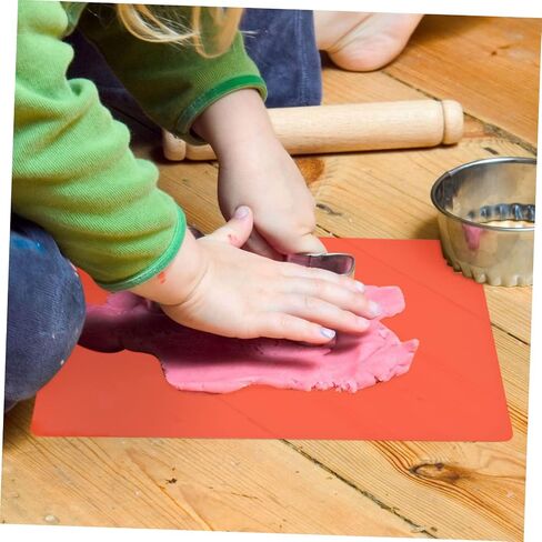 4pcs Colorful Plasticine Clay Base Board Pads for Boy Girl Smooth Clean Handmade Boards for Crafting Fun Suitable for Girls and Boys in Saudi Arabia