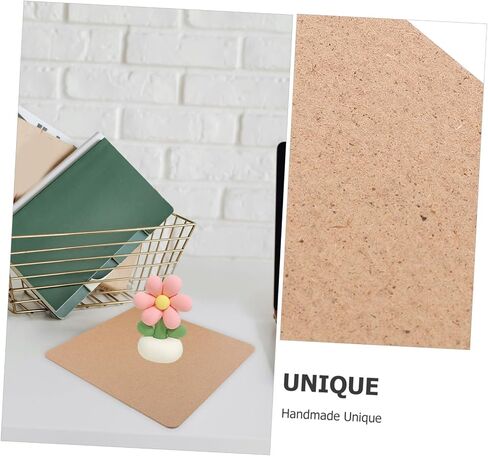 Gadpiparty 10pcs Clay Crafting Boards Lightweight Natural Wood for Pottery Art Projects Versatile Blank Plates for Sculpting Painting and Clay Crafts in Saudi Arabia