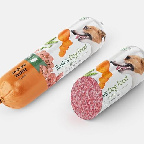 Pet Meat Roll Storage Container - Dog Food Roll Keeper, Airtight Fresh Meat Roll Container for Pets, BPA-Free 3.25" Circumference in Saudi Arabia