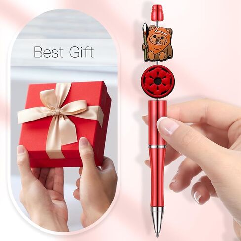 Garetheora Cartoon Focal Beads for Pens, Cute Silicone Focal Beads for Making DIY Bead Pens Keychain Jewelry (Black) in Kuwait