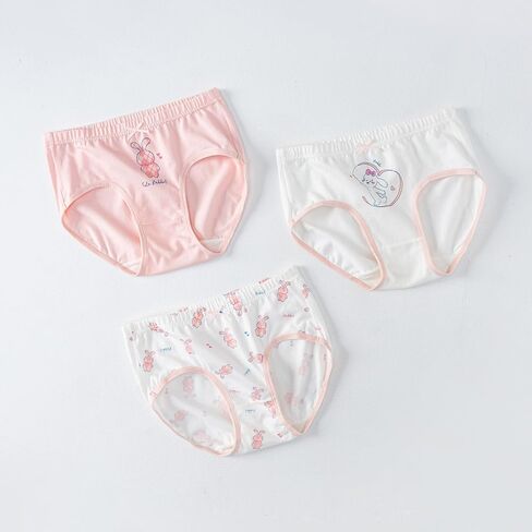 benetia Girls' Soft Cotton Underwear Little Kids ' Assorted Panties (Pack of 6) in Kuwait