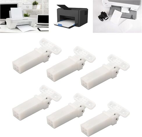 ADF Hinge Unit, 10Pcs High Strength Enhanced Performance Printer Replacement ADF Hinge Assembly for M2880 M2885 M3065 M3370 M3870 Printer (Black) in Saudi Arabia