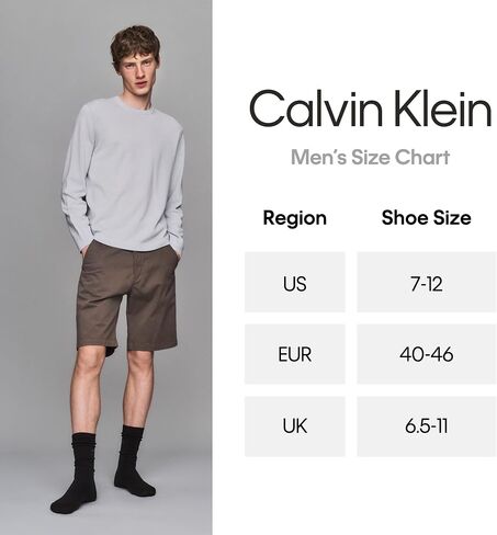 Calvin Klein Men's Socks - Luxury Cotton Blend Dress Socks in Saudi Arabia