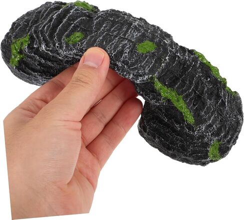 منصة Popetpop Turtle Compling Decord واقعية صخري للزواحف Terrarium Multi استخدام رصيف التسلق سهل التنظيف لخزانات السلحفاة والموائل in Saudi Arabia