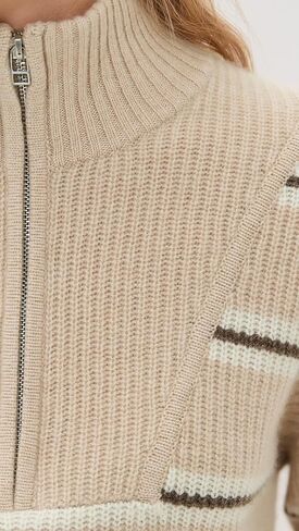 STAUD Women's Cropped Hampton Sweater in Saudi Arabia