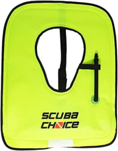 سترة الغوص السوداء للبالغين من Scuba Choice مع صندوق الاسم، مقاس X-Large in Saudi Arabia
