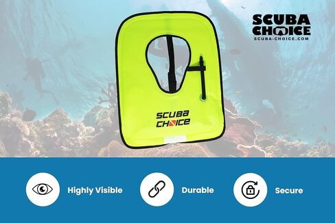 سترة الغوص السوداء للبالغين من Scuba Choice مع صندوق الاسم، مقاس X-Large in Saudi Arabia