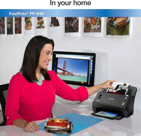Epson Fastfoto FF-640 نظام مسح الصور عالي السرعة مع وحدة تغذية صور تلقائية in Saudi Arabia