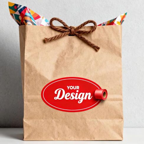 ملصقات شعار مخصصة ملصقات شخصية - ملصقات أعمال مخصصة مع أي اسم تصميم+ صورة - 100+ معبأة - تتلاشى ، وأشكال متعددة ، وأحجام in Kuwait