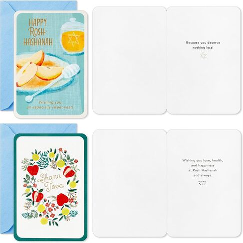 Hallmark Tree of Life Rosh Hashanah Card Assortment, Peace In Our Hearts (24 Cards with Envelopes) in Saudi Arabia