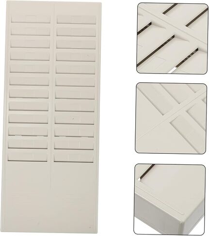 Attendance Supply Desk Card Rack Plastic Attendance Stand Hanging for Cards in Saudi Arabia
