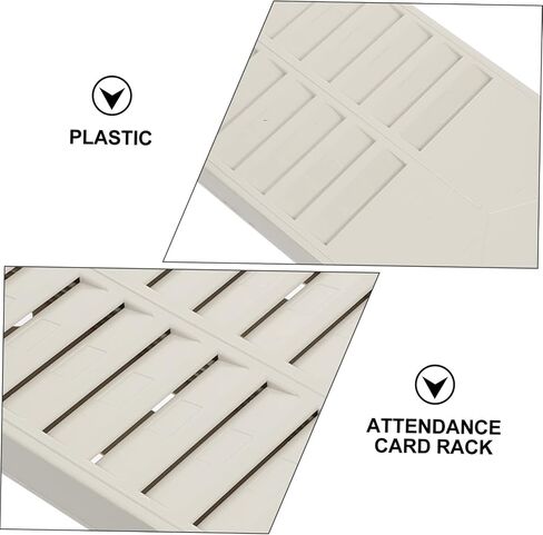 Attendance Supply Desk Card Rack Plastic Attendance Stand Hanging for Cards in Saudi Arabia