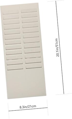 Ganazono Humanize Design Slot Slot Card حامل بطاقة امتحان البلاستيك رف الفحص سهلة الاستخدام وتثبيت شاشة شارة شاشة in Kuwait
