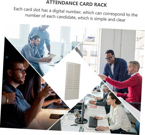 Ganazono Humanize Design Slot Slot Card حامل بطاقة امتحان البلاستيك رف الفحص سهلة الاستخدام وتثبيت شاشة شارة شاشة in Kuwait
