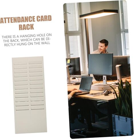 Attendance Machine Card Holder Stand Organizer for Exam Practical Attendance Supply Hanging Stand in Saudi Arabia