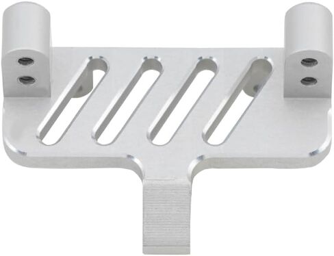 DJX Aluminum Servo Mount for 1/18 RC Crawler Car HPI Venture 18 Upgrades Parts(Black) in Saudi Arabia