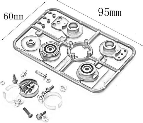 Compatible with Tamiya for TT01 for TT02 XV01 XV02 TD2 TD4 RC Car Upgrade Parts Accessories High Torque Servo Saver W122 50473 51000 RC Accessories in Saudi Arabia